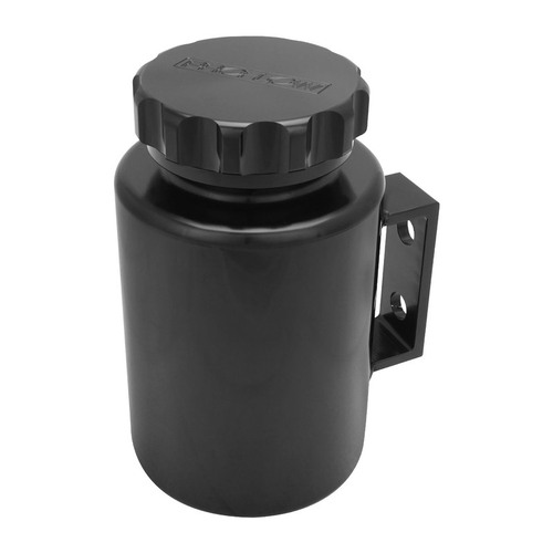 Proflow Power Steering Reservoir Remote Aluminium Black Universal 120mm x 90mm Male AN10