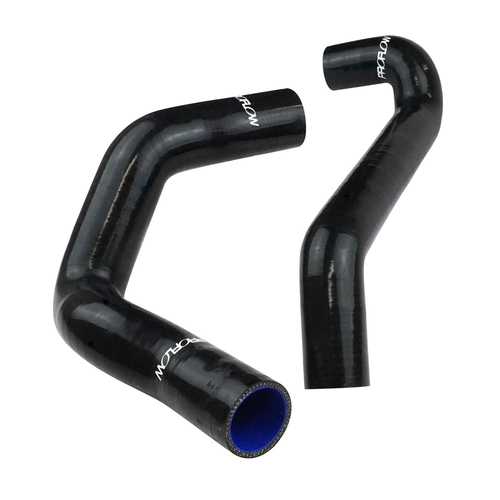 Proflow Radiator Hose Kit Silicone Black For Ford XA XB 550 Wide Core Radiator 302 351 Cleveland 302 351C