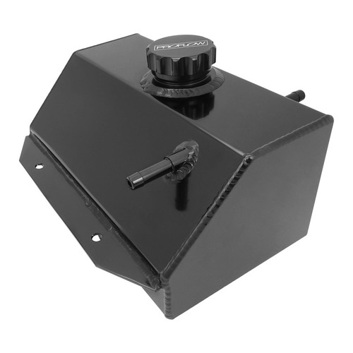 Proflow Coolant Overflow Expansion Tank For Ford Mustang 2015-2018 Recirculating Fabricated Aluminium Black Anodised