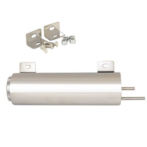 Proflow Radiator Overflow Tank Polished Stainless Steel 76mm. Diameter x 255. Length 36 oz. Capacity