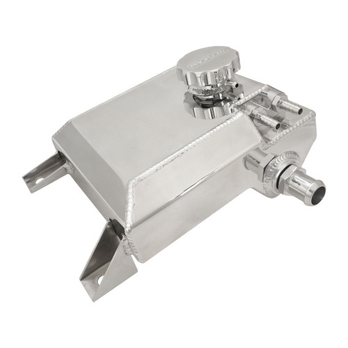 Proflow Coolant Overflow Expansion Tank Recirculating For Ford Falcon Barra XR6 BA/BF/FG Fabricated Aluminium Polished