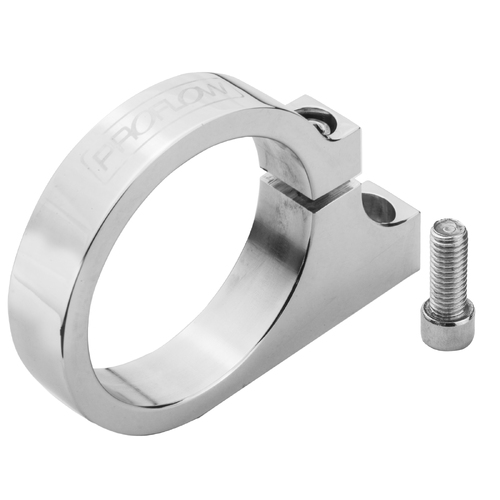Proflow Overflow Tank Bracket Aluminium Fits 60mm. Diameter Tanks Polished