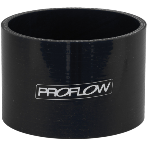 Proflow Hose Tubing Air intake Silicone Straight 1.25'' Black