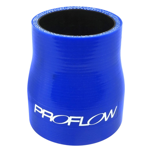 Proflow Hose Tubing Air intake Silicone Reducer 1.75in. - 2.00in. Straight Blue