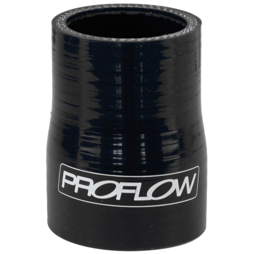 Proflow Hose Tubing Air intake Silicone Reducer 2.00in. - 3.00in. Straight Black