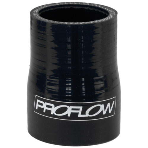 Proflow Hose Tubing Air intake Silicone Reducer 2.25in. - 2.75in. Straight Black