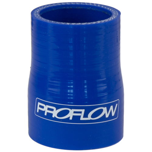 Proflow Hose Tubing Air intake Silicone Reducer 3.50in. - 4.50in. Straight Blue