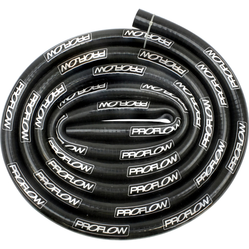 Proflow Silicone Heater Hose 13mm (1/2in. ) Black 3 Metre