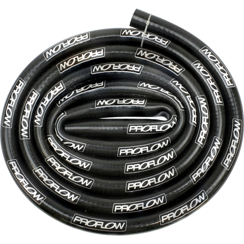 Proflow Silicone Heater Hose 16mm (5/8in. ) Black 3 Metre
