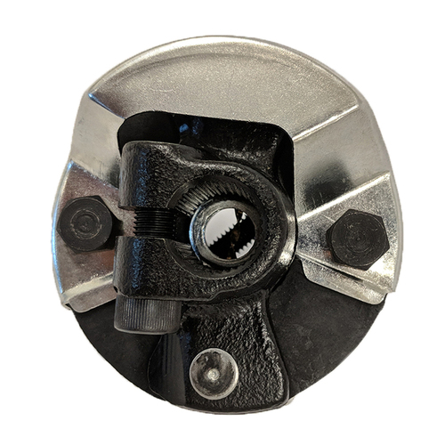 Proflow Steering Rag Joint Steel Natural 1in. -048 Spline x 3/4in. -36