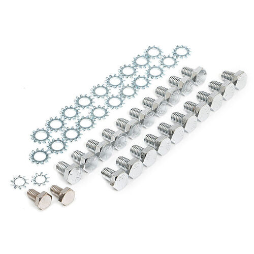 Proflow Oil Pan Bolt Kit Stainless Steel BB Chevrolet Pontiac Chrysler V8 28 Piece Set