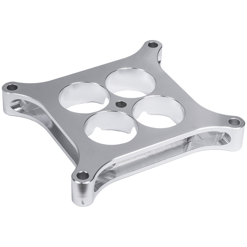 Proflow Carburettor Spacer Aluminium 1 in. Thick Tapered Combo 4150 Square Bore