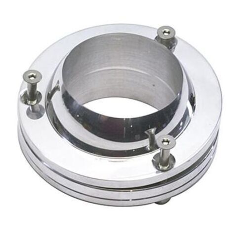 Proflow Chrome Steering Column Ball Swivel Lower Mount 2 Inch Kit