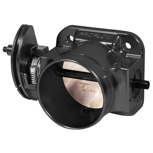 Proflow Throttle Body Universal 70mm Bore Size MPI Billet Aluminium Black Anodised