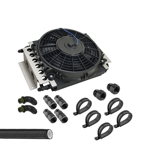 Proflow Transmission Oil Cooler Kit For Ford Falcon BF/FG/FGX XR6 Turbo ZF 6-Speed Auto