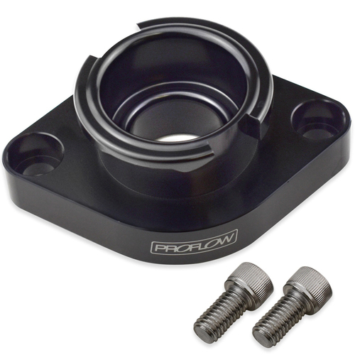 Proflow Water Neck Billet Aluminium Black Radiator Cap Filler For Chevrolet