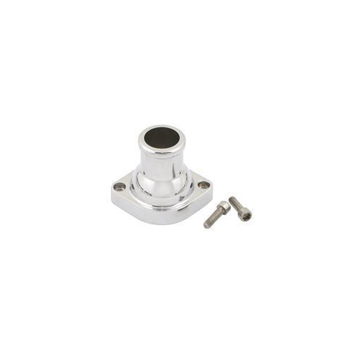 Proflow Water Neck Thermostat Housing Cast Aluminum Polished Straight Swivel Chev For Holden LS Each