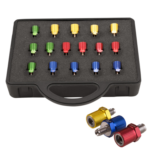 Proflow Thread Restorer Identification Set 16-Piece Tool Steel Set