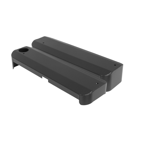Proflow Ignition Coil Covers LS Fabricated Aluminium Black Powder Coated LS1/LS2 Pair