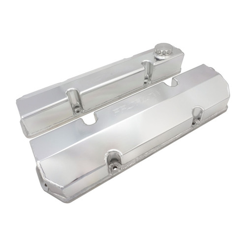 Proflow Valve Covers Fabricated Aluminium Billet Base For Holden V8 Late VN-VT 304/308 Raw Finish Set