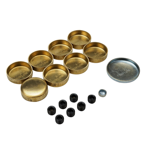 Proflow Freeze Welsh plugs Brass For Chevrolet Big Block Kit