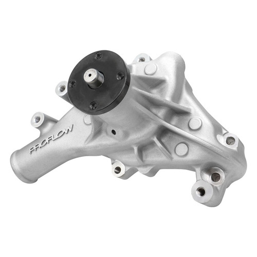 Proflow Water Pump CoolMax Mechanical Long High-Volume Aluminium Natural SB Chev Each