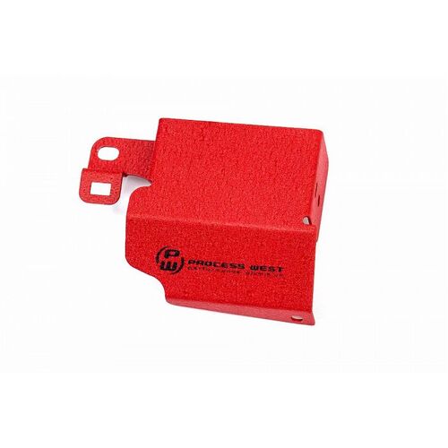 Boost Solenoid Cover (suits Subaru 08+ STI) - Red PWED01R