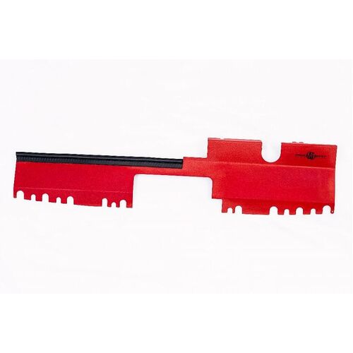 Radiator Cover (suits Subaru 15+ WRX/STI) (suits Intakes w/ Factory Inlet Chute) - Red PWED03R
