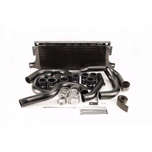 Front Mount Intercooler Kit (suits Subaru 01-07 GD WRX/STI) - Black PWFMIC02B