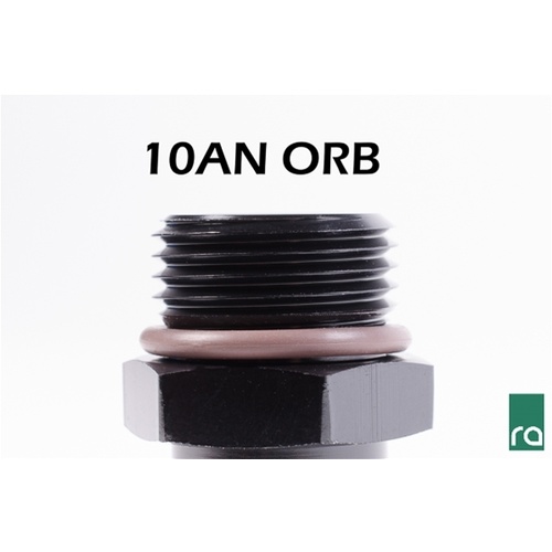 Radium 10AN ORB to Barb for 5/8in Hose