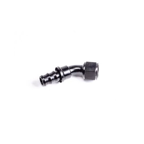 Radium 45 Degree 8AN Pushlok Hose End Fitting