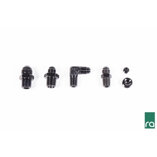 Radium 1/8NPT Male to 3/16in Barb, 90Deg