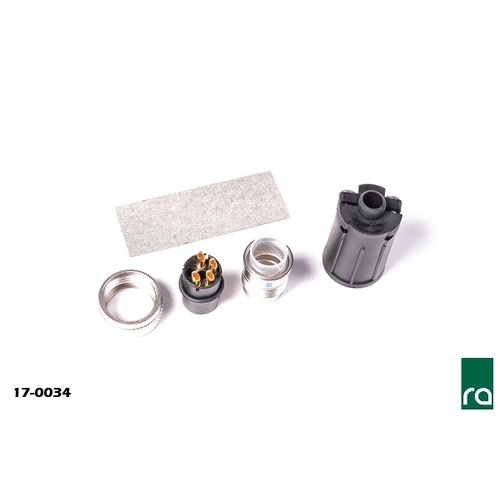 Radium Bulkhead Connector External FST 4 POS