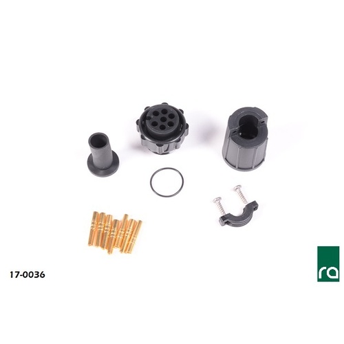 Radium Bulkhead Connector External MPFST 7 POS
