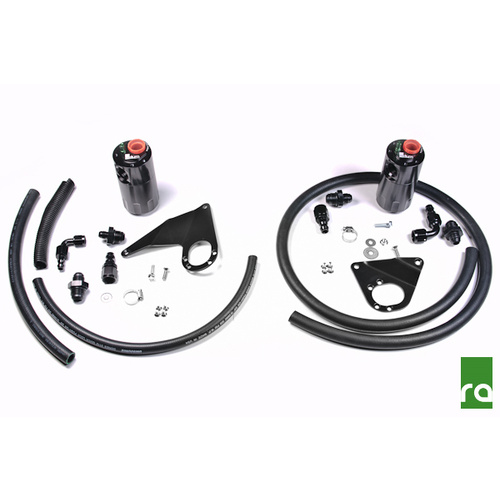 Radium Dual Mitsubishi EVO Lancer X Catch Can/AOS 08-09