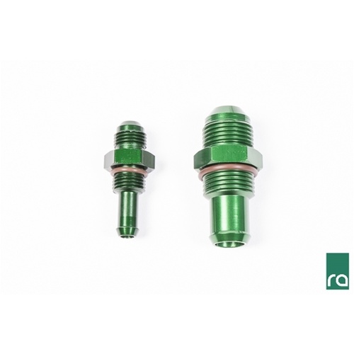 Radium 8.5mm Barb to 6AN Bulkhead Fitting