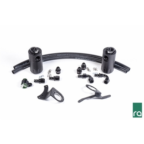 Radium Catch Can Kit, Crankcase, 2015+ Mustang GT