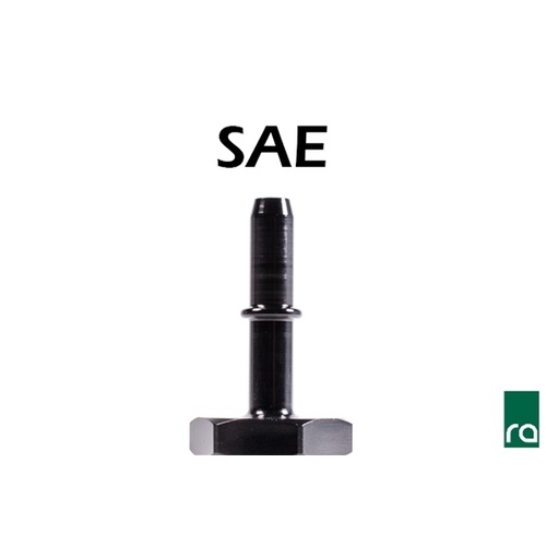 Radium 5/16in SAE Female to 6AN Male, Low Profile