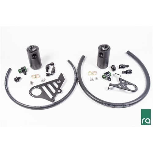 Radium Dual Catch Can Kit - Ford Focus RS LZ 16-17