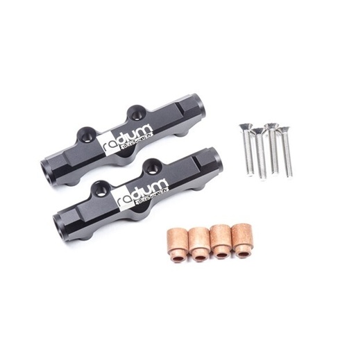 Radium Top Feed Upgrade Fuel Rails w/Bottom FPD Port - Subaru WRX/STI/Liberty/Forester