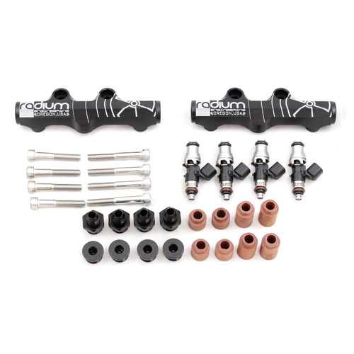 Radium/Injector Dynamics 1050X Fuel Rail Conversion Kit Suit Subaru WRX 2001-14/STI 2001-19/ FXT