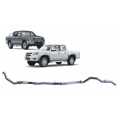Redback Extreme Duty Exhaust for Nissan Navara D22 3.0L (11/2001-12/2006)(Without Cat,With Large Muffler)