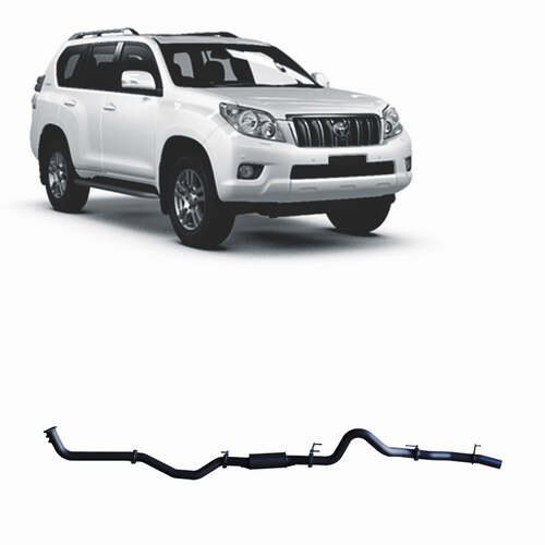 Redback Extreme Duty Exhaust for Toyota Prado 150 Series 2.8L (08/2015-on)(With Large Muffler)
