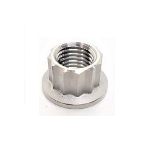 1/4 UNC TITANIUM 12 POINT NUT GRADE 5