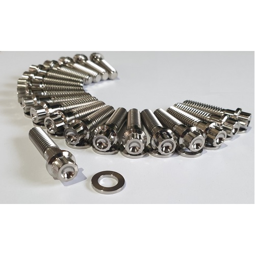 32PC 5/16-UNC X 1 1/4' TITANIUM BEADLOCK 12PT BOLT KIT