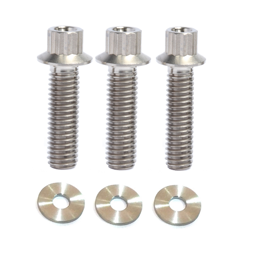 BIG BLOCK CHEVY TITANIUM BOLT ALTERNATOR BRACKET KIT