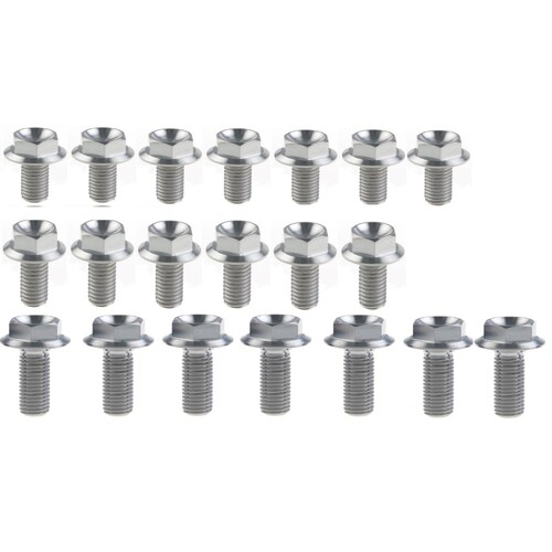 EVO 1 GRADE 5 TITANIUM VALVE/ROCKER COVER KIT