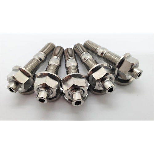 HONDA K SERIES TITANIUM EXHAUST MANIFOLD KIT FLANGE HEX NUTS