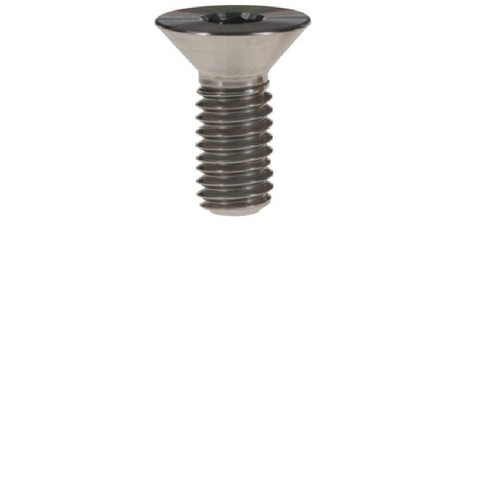 M10X20MM 1.25 THREAD PITCH TITANIUM COUNTERSUNK BOLT GRADE 5