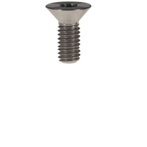 M10X35MM 1.25 THREAD PITCH TITANIUM COUNTERSUNK BOLT GRADE 5